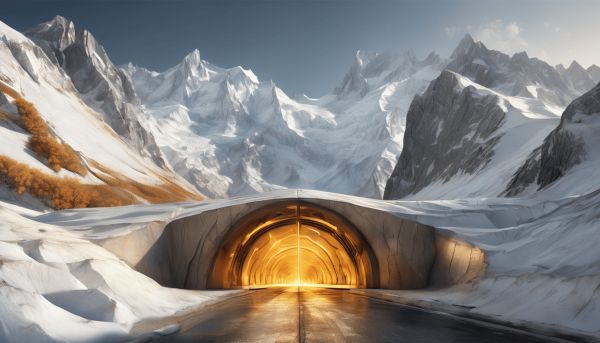 La longueur du tunnel du Mont-Blanc révélée : un géant sous nos pieds