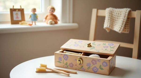 Personnalisez une boîte à dents pour immortaliser les souvenirs d'enfance